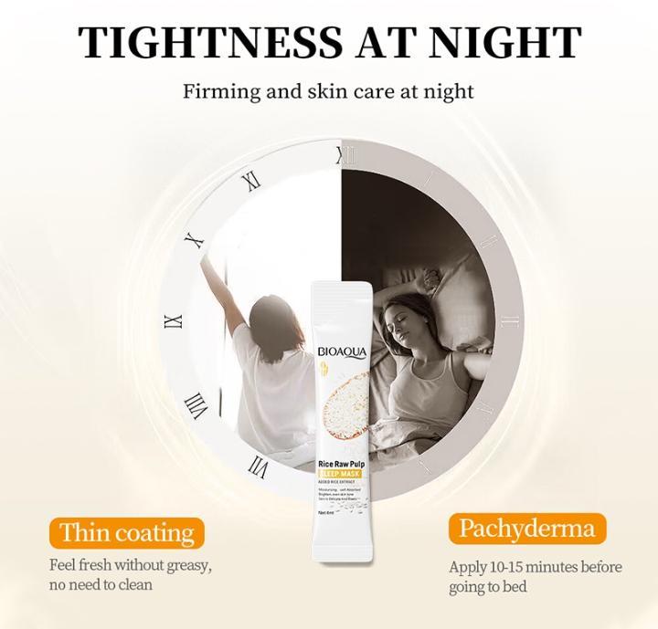 Whitening Sleep Face Mask, Pack Of 5